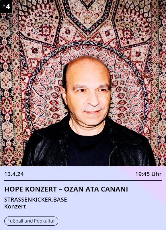 Konzert mit Ozan Ata Canani